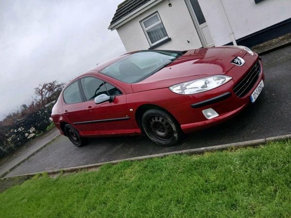 Peugeot 407 Saloon, Diesel, 2007, Red