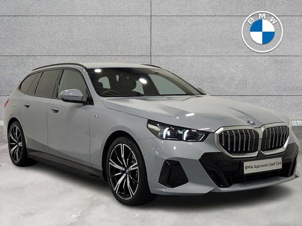 BMW 5-Series Estate, Petrol Plug-in Hybrid, 2025, Grey