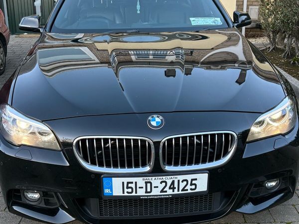 BMW 5-Series Saloon, Diesel, 2015, Black