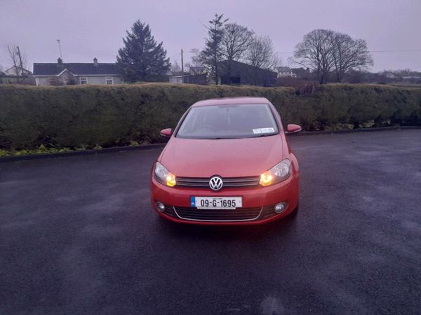 Volkswagen Golf Hatchback, Diesel, 2009, Red