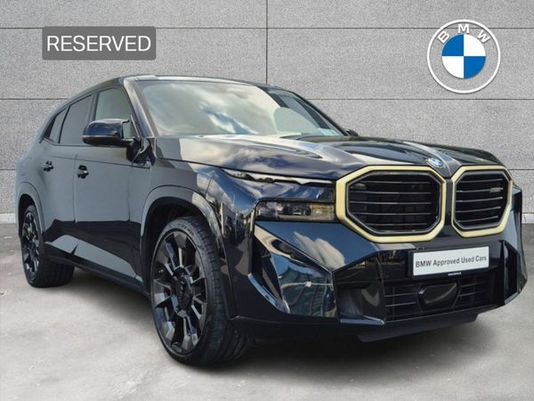 BMW XM SUV, Petrol Plug-in Hybrid, 2025, Black