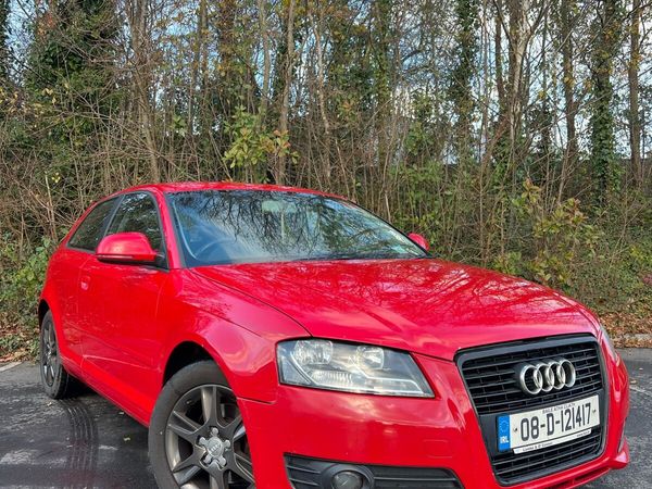 Audi A3 Hatchback, Diesel, 2008, Red