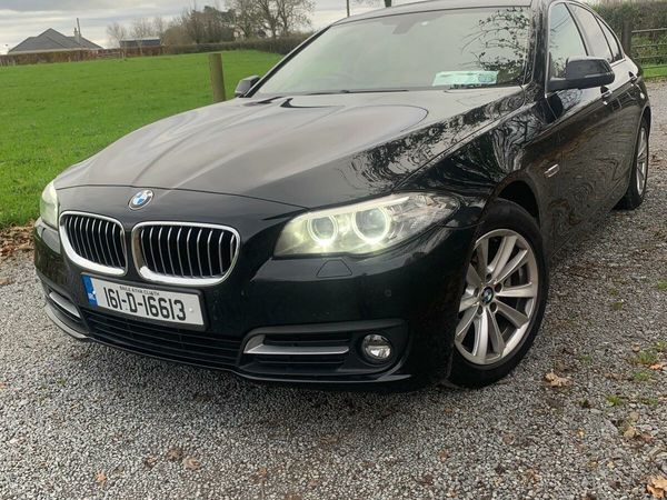 BMW 5-Series Saloon, Diesel, 2016, Black