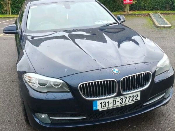 BMW 5-Series Saloon, Diesel, 2013, Blue