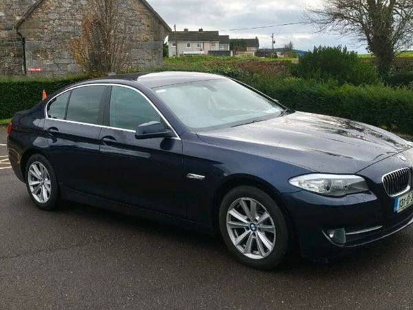 BMW 5-Series Saloon, Diesel, 2013, Blue