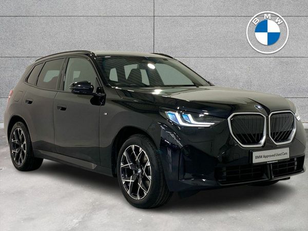 BMW X3 SUV, Petrol Plug-in Hybrid, 2025, Black