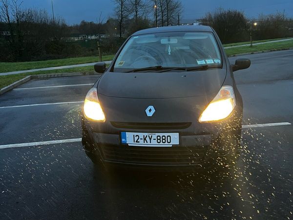 Renault Clio Hatchback, Ethanol Petrol, 2012, Black