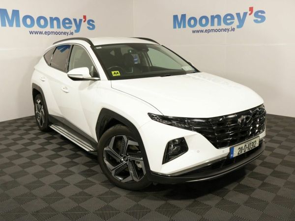 Hyundai Tucson SUV, Petrol Hybrid, 2021, White