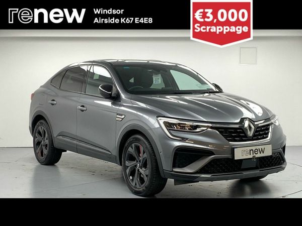 Renault Arkana Hatchback, Petrol Hybrid, 2023, Grey