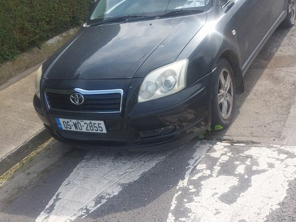 Toyota Avensis Saloon, Petrol, 2005, Black