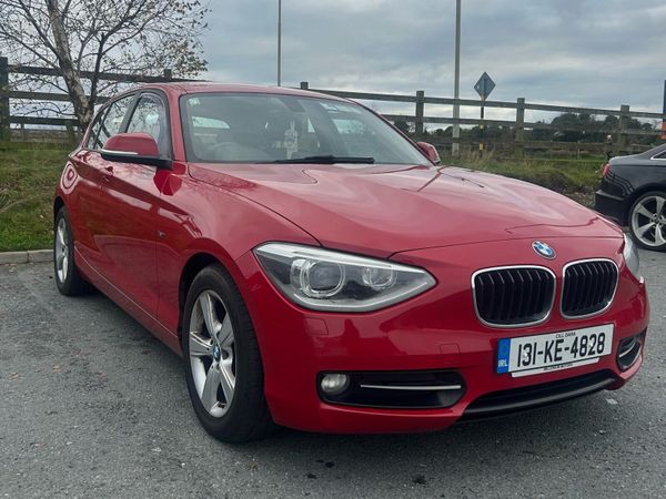 BMW 1-Series Hatchback, Petrol, 2013, Red
