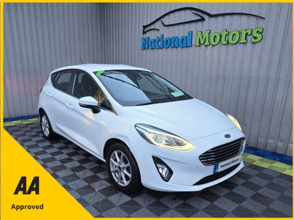 Ford Fiesta Hatchback, Petrol, 2018, White