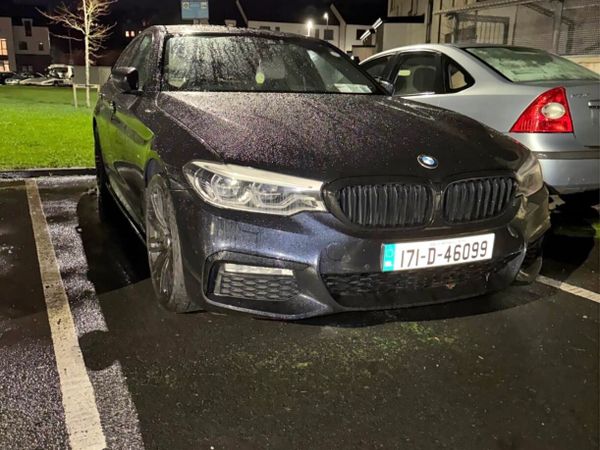 BMW 5-Series Saloon, Diesel, 2017, Black