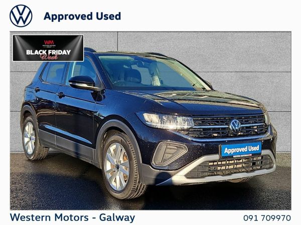 Volkswagen T-Cross SUV, Petrol, 2025, Black