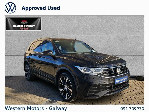 Volkswagen Tiguan SUV, Petrol Plug-in Hybrid, 2023, Black