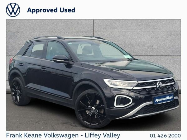 Volkswagen T-Roc SUV, Petrol, 2023, Black