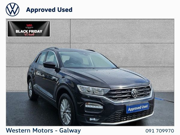 Volkswagen T-Roc SUV, Diesel, 2021, Black