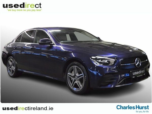 Mercedes-Benz E-Class Saloon, Petrol Plug-in Hybrid, 2022, Blue