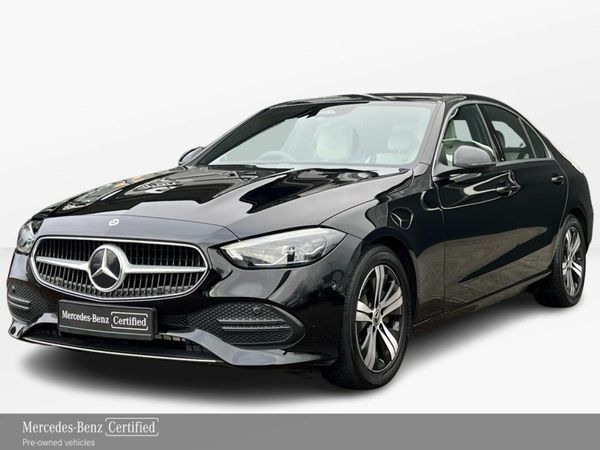 Mercedes-Benz C-Class Saloon, Diesel Hybrid, 2024, Black