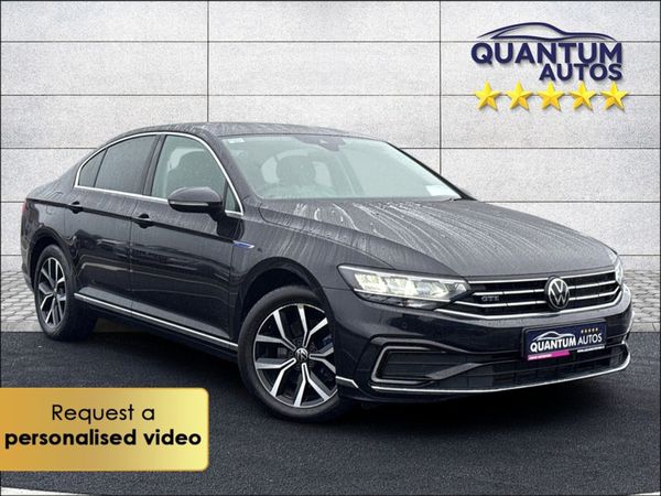 Volkswagen Passat Saloon, Petrol Plug-in Hybrid, 2022, Black