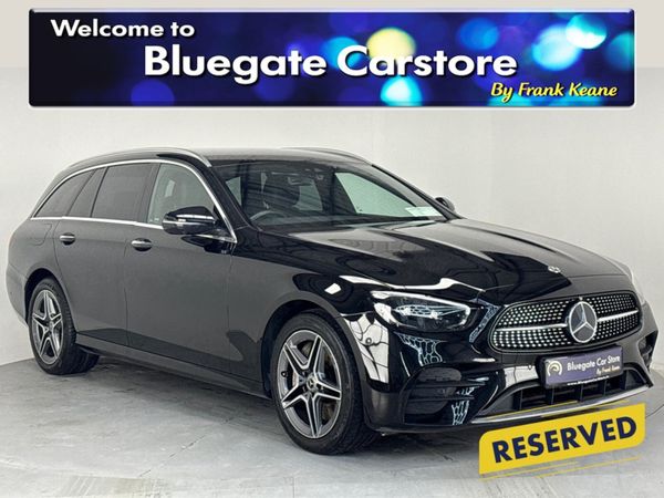 Mercedes-Benz E-Class Estate, Diesel Plug-in Hybrid, 2023, Black