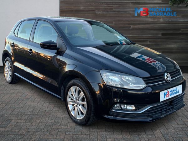 Volkswagen Polo Hatchback, Petrol, 2015, Black