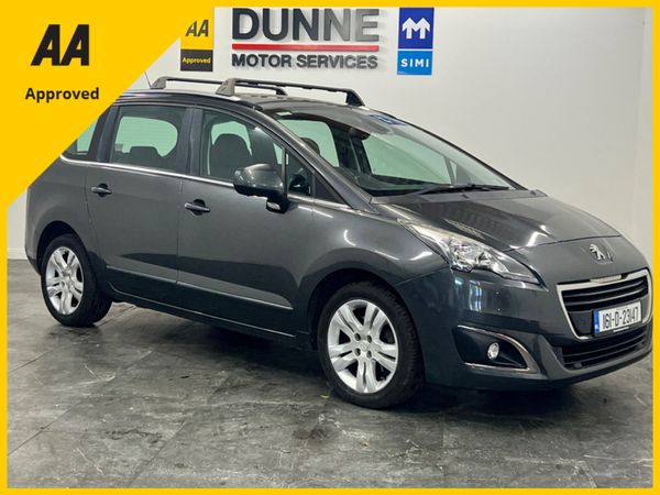Peugeot 5008 MPV, Diesel, 2016, Grey