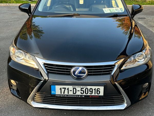 Lexus CT Hatchback, Petrol Hybrid, 2017, Black