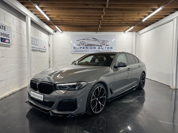 BMW 5-Series Saloon, Diesel, 2021, Grey