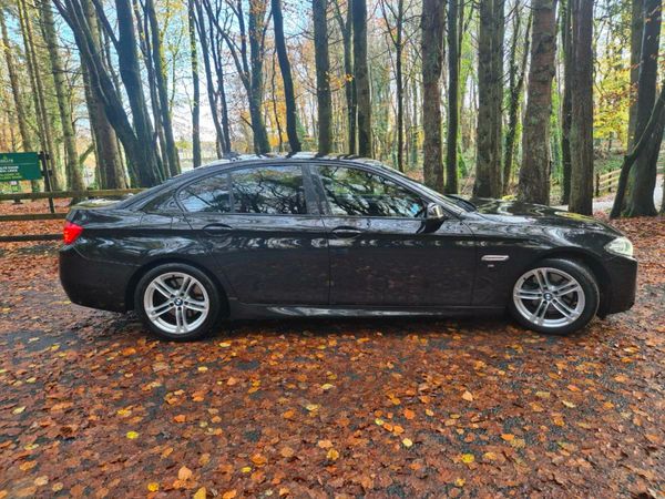 BMW 5-Series Saloon, Diesel, 2016, Black