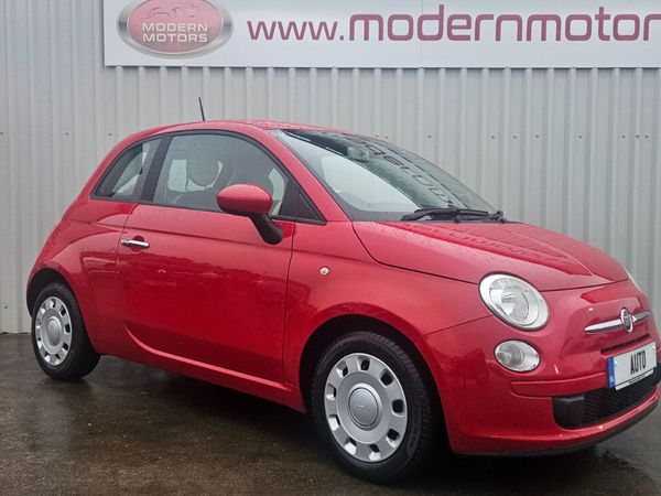 Fiat 500 Hatchback, Petrol, 2015, Red