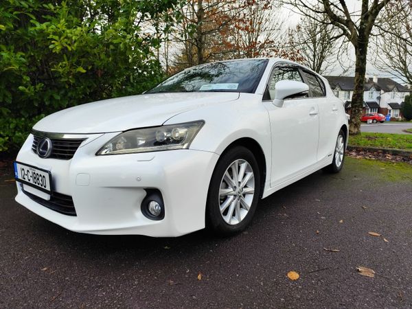 Lexus CT Hatchback, Petrol Hybrid, 2012, White