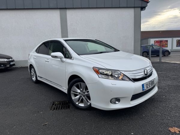 Lexus HS Saloon, Petrol Hybrid, 2012, White