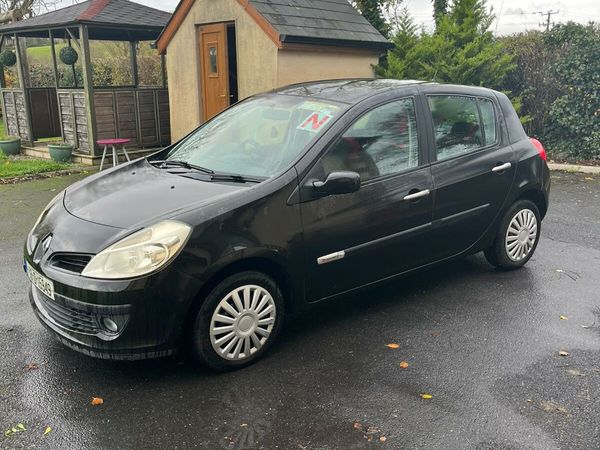 Renault Clio Hatchback, Petrol, 2008, Black