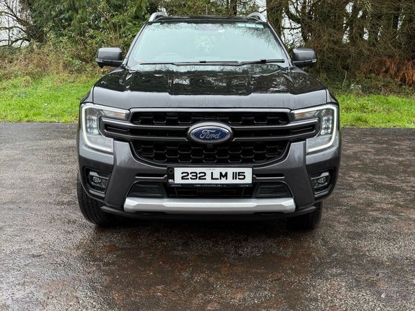 Ford Ranger Crew Cab, Diesel, 2023, Black
