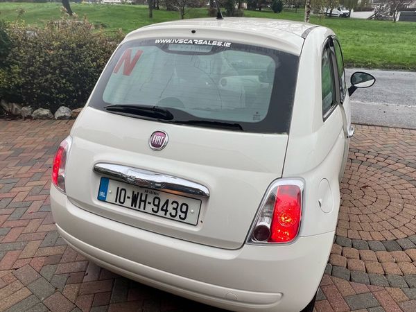 Fiat 500 Hatchback, Petrol, 2010, White