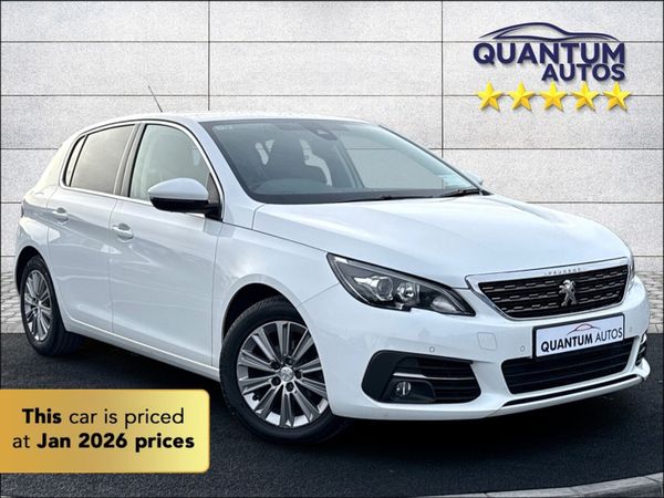 Peugeot 308 Hatchback, Petrol, 2020, White