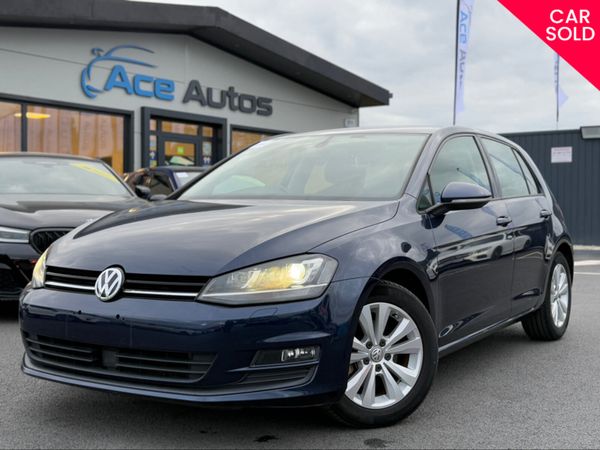 Volkswagen Golf Hatchback, Petrol, 2014, Blue