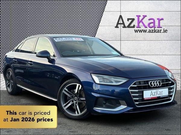 Audi A4 Saloon, Diesel, 2022, Blue