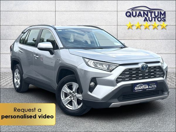 Toyota RAV4 SUV, Petrol Hybrid, 2021, Grey