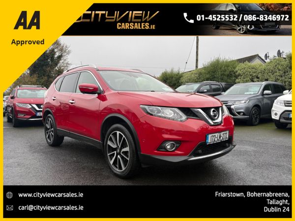 Nissan X-Trail SUV, Diesel, 2017, Red