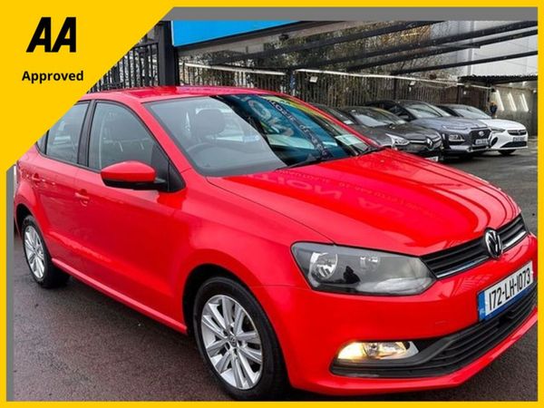 Volkswagen Polo Hatchback, Petrol, 2017, Red