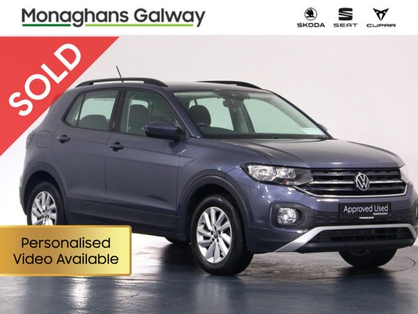 Volkswagen T-Cross Estate, Petrol, 2022, Grey
