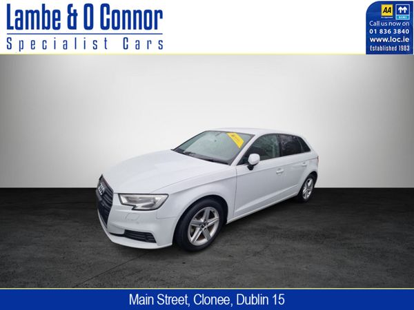 Audi A3 Hatchback, Petrol, 2017, White