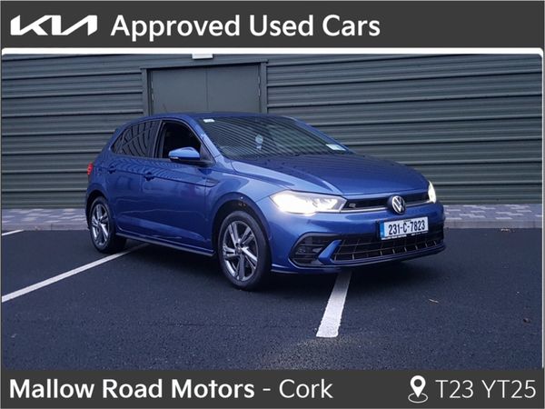 Volkswagen Polo Hatchback, Petrol, 2023, Blue