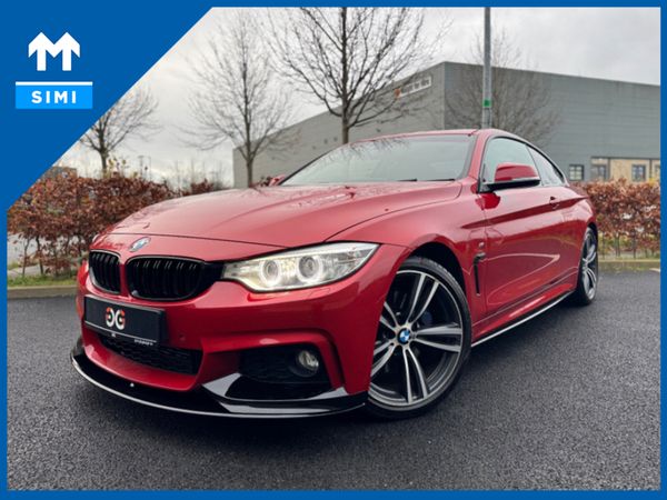 BMW 4-Series Coupe, Diesel, 2016, Red