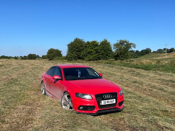 Audi A4 Saloon, Diesel, 2010, Red