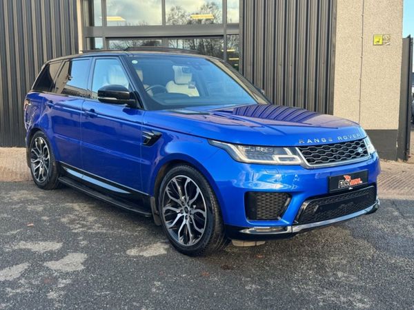 Land Rover Range Rover Sport SUV, Diesel, 2019, Blue