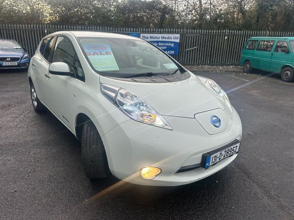 Nissan Leaf Hatchback, Electric, 2013, White