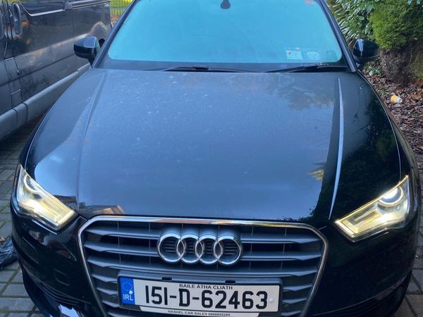 Audi A3 Saloon, Petrol, 2015, Black